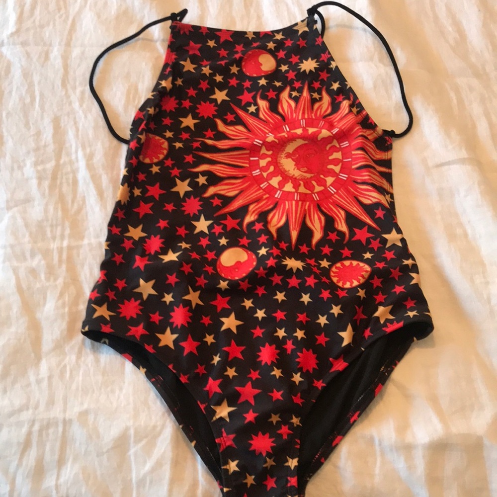 Star and Sun One Piece/Body Suit